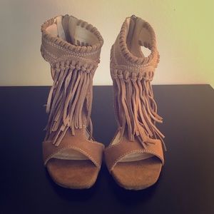 Chinese Laundry Fringe Heels